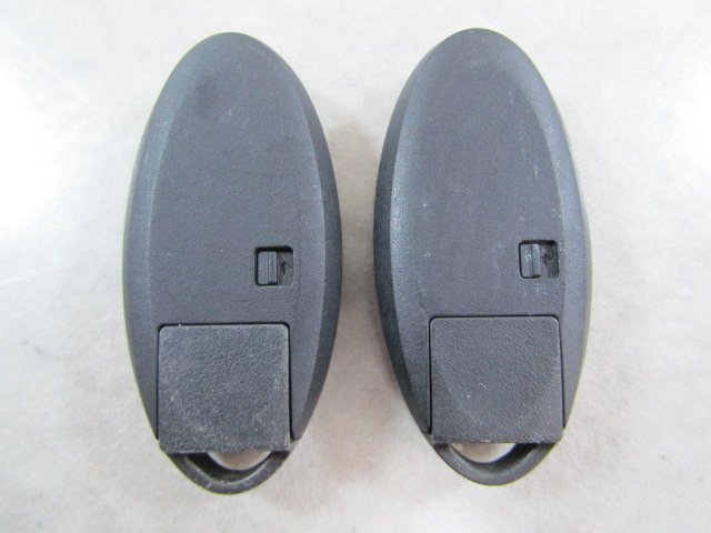 [42L:C4] 日産純正 スマートキー キーレス 4ボタン 2個セット [007YUUL0454]【送料 全国一律 430円】_画像5