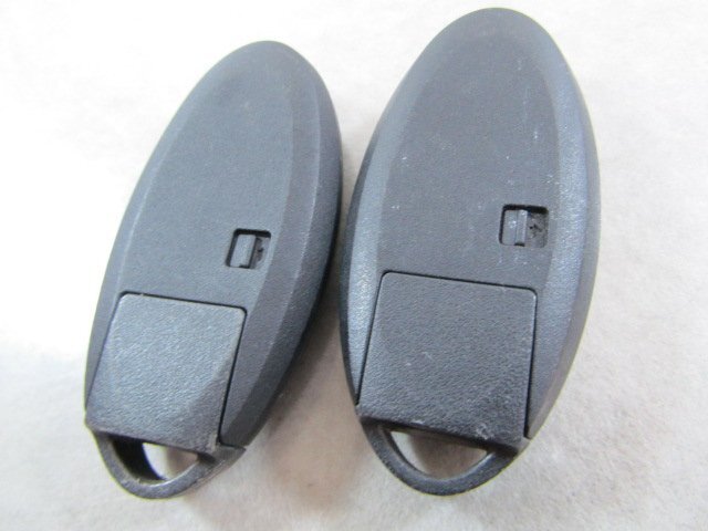 [42L:C4] 日産純正 スマートキー キーレス 4ボタン 2個セット [007YUUL0454]【送料 全国一律 430円】_画像6