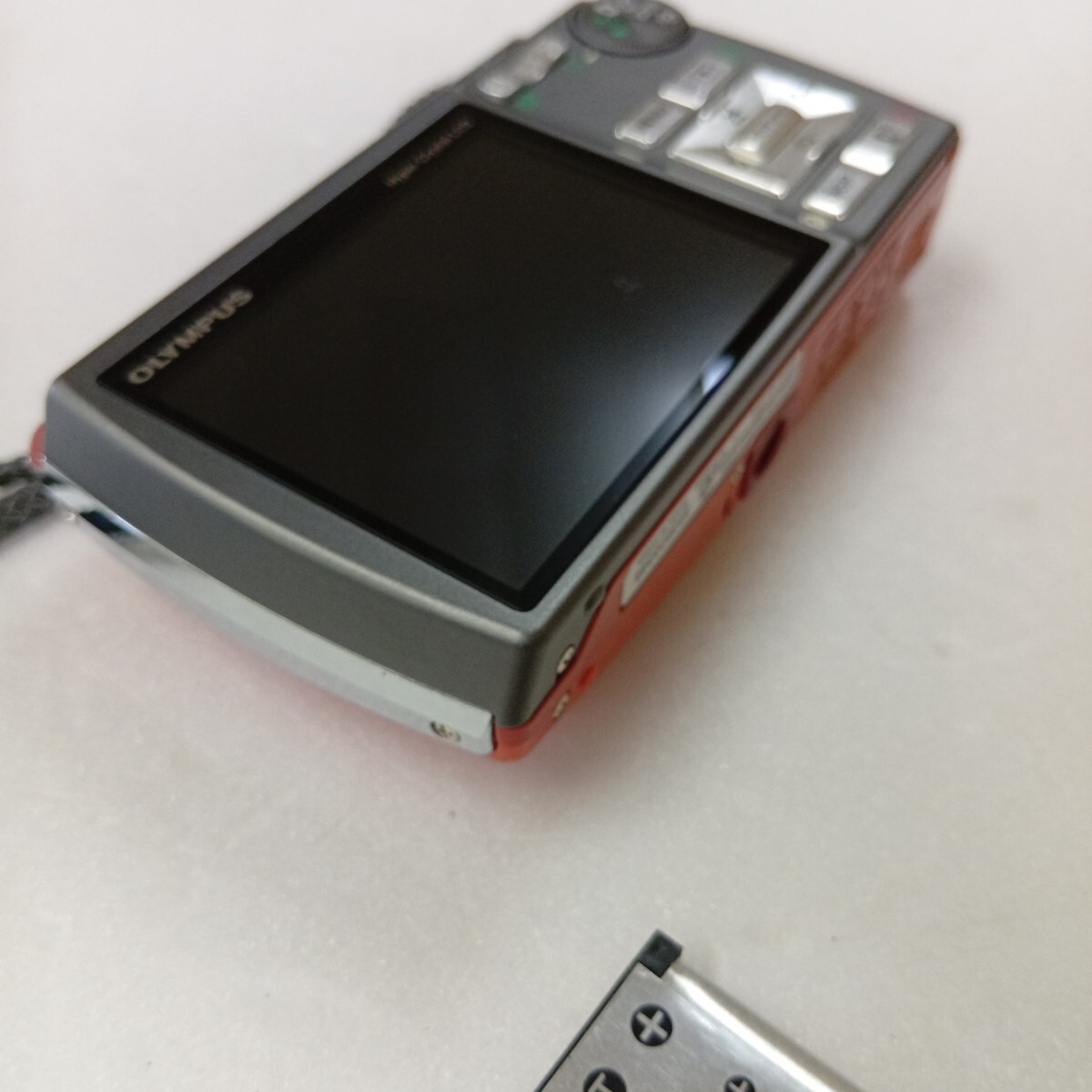  прекрасный товар * Olympus Olympus u830 компактный цифровой фотоаппарат аккумулятор имеется 