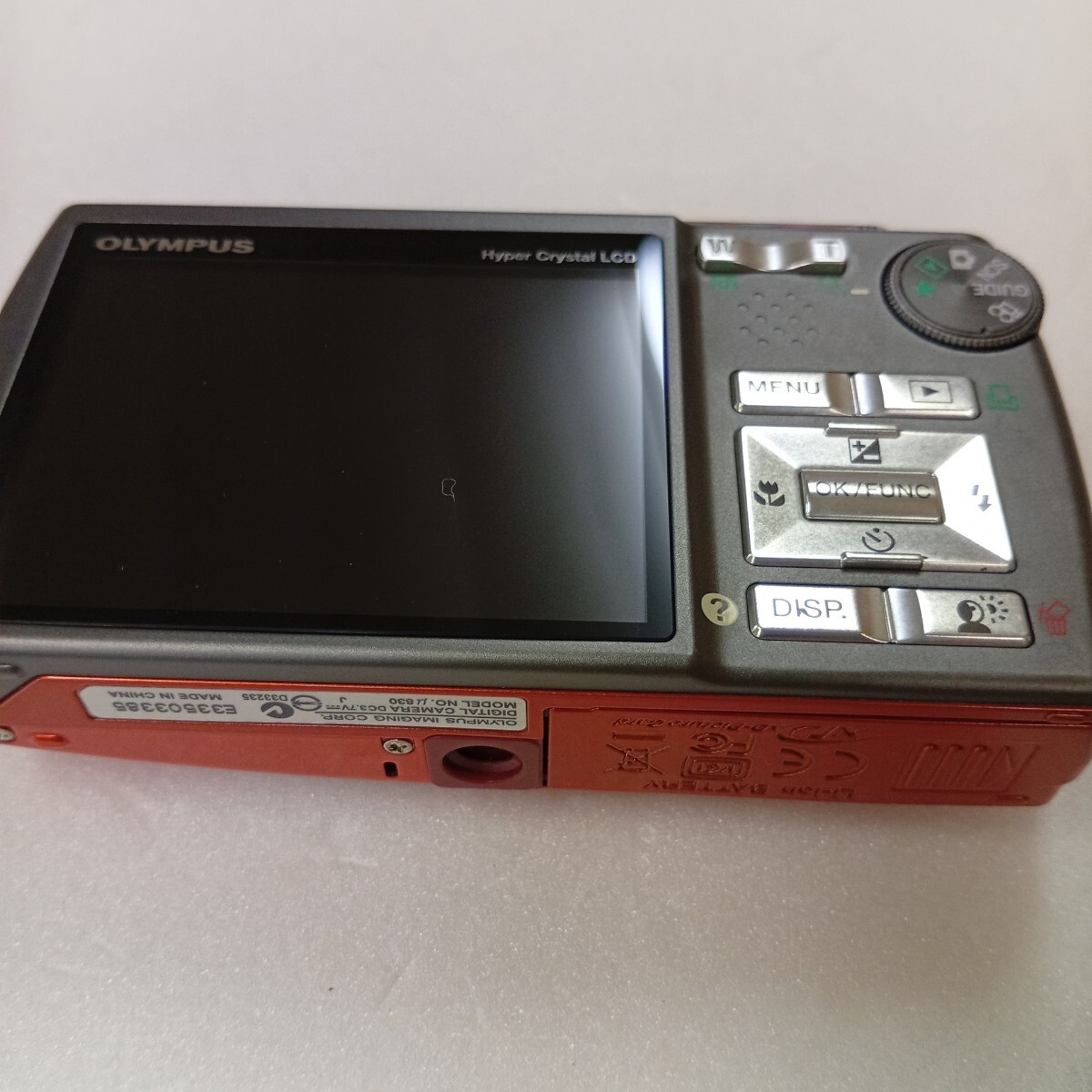  прекрасный товар * Olympus Olympus u830 компактный цифровой фотоаппарат аккумулятор имеется 