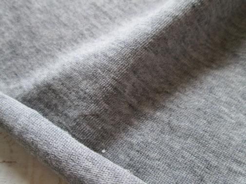 ■0.5m■延長可能■綿モダールニット◇グレー杢_画像2