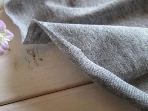 ■0.5m■延長可能■綿モダールニット◇グレー杢_画像4