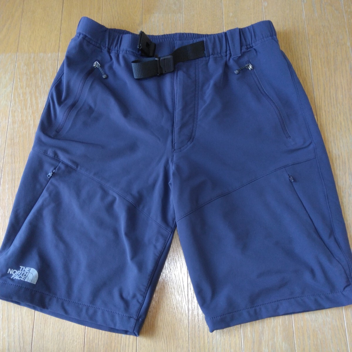 ノースフェイス バーブ ハーフパンツ メンズ S ネイビー