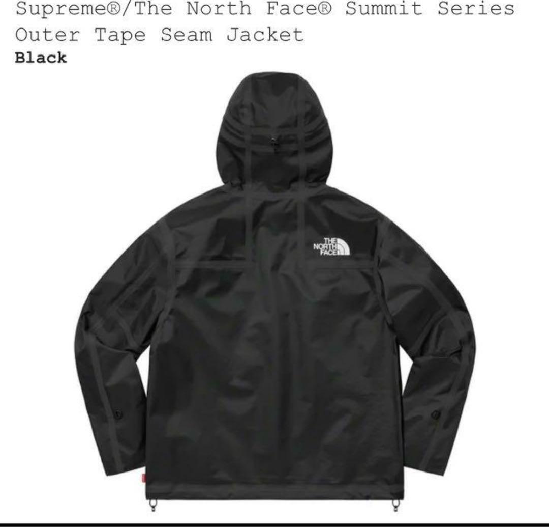 Supreme The North Face Summit Tape Seam Jacket　黒　L　美品　goodenough box