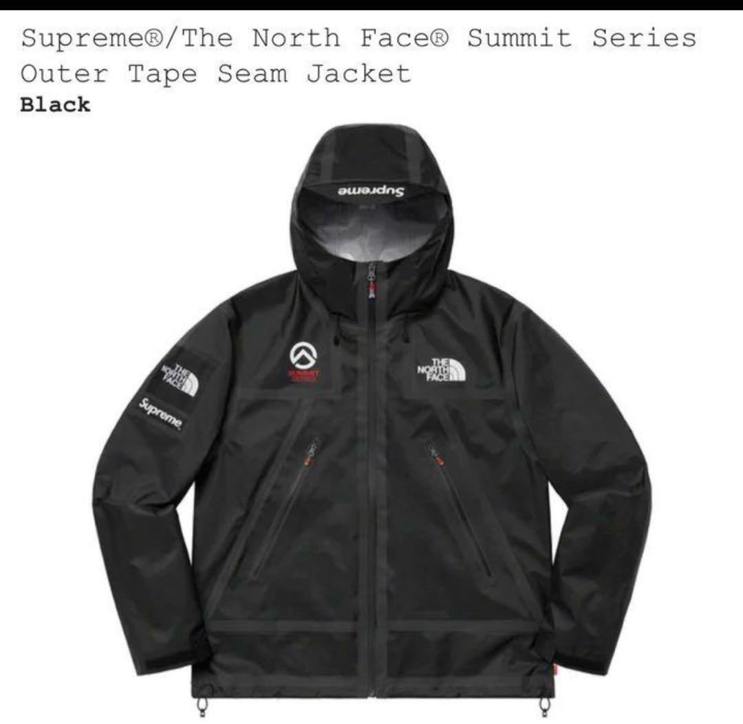 Supreme The North Face Summit Tape Seam Jacket　黒　L　美品　goodenough box