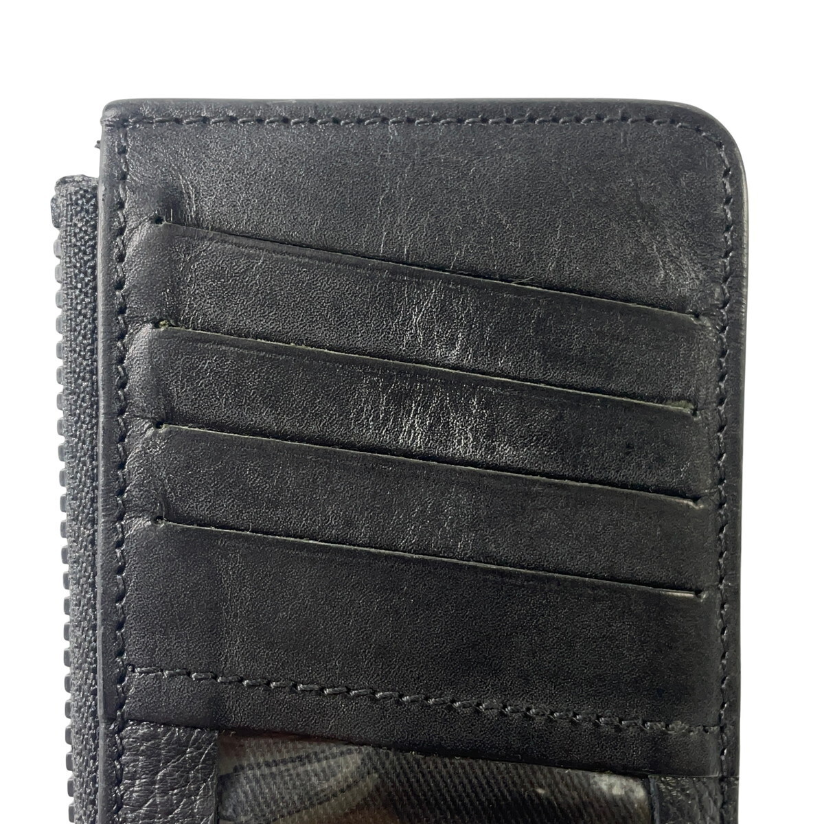 Maison Margiela メゾンマルジェラ Zip Card Horder カードホルダー ブラック_画像7