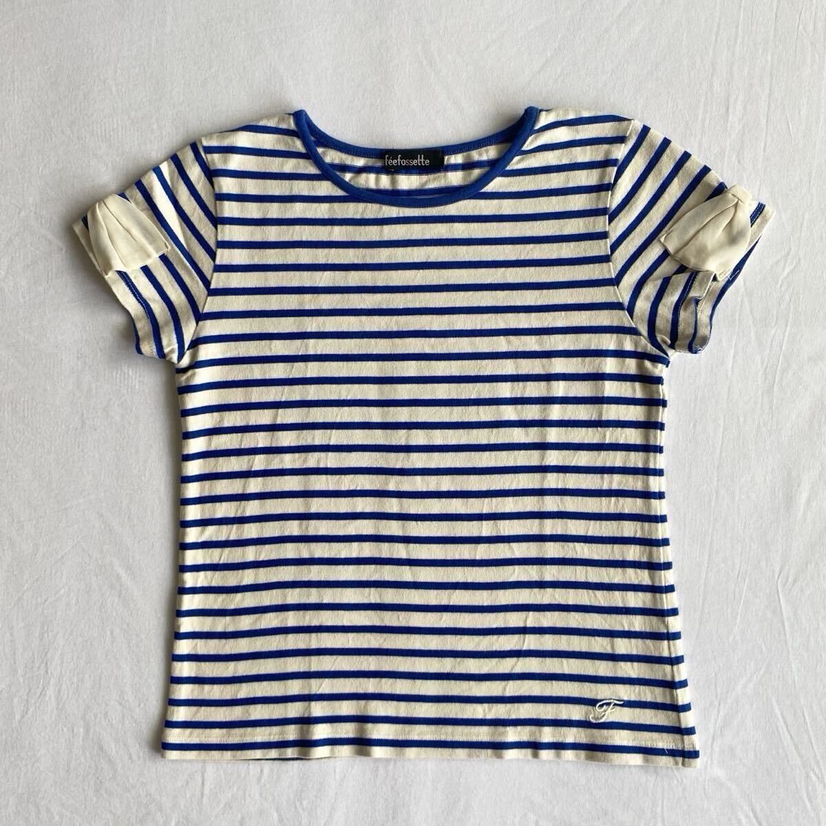 feefossette フィフォセット　半袖Ｔシャツ２枚セット　まとめ売り　サイズ１５０（１４０）　JENNI_画像2