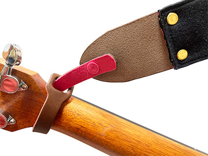 Elara Straps (エララストラップ) Guitar Strap fastener for Acoustic Choco ギターストラップ・ファスティナー_画像4
