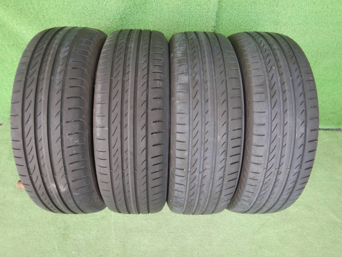 ★PIRELLI POWERGY 夏タイヤ★165/55R15 75V 残り溝:7部山(5mm以上) シワ、小キズ、片べり等あり 2022年 4本 _画像1