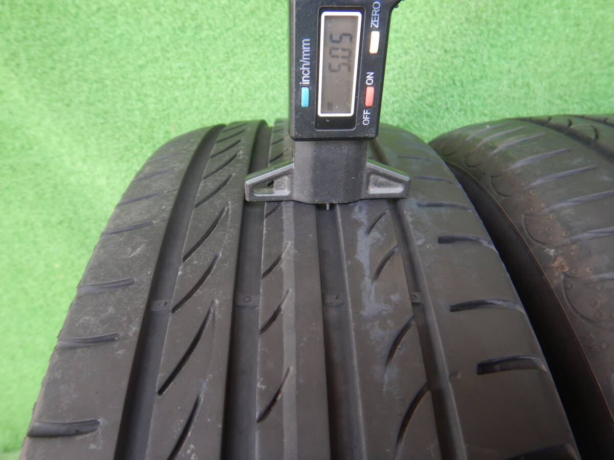 ★PIRELLI POWERGY 夏タイヤ★165/55R15 75V 残り溝:7部山(5mm以上) シワ、小キズ、片べり等あり 2022年 4本 _画像2