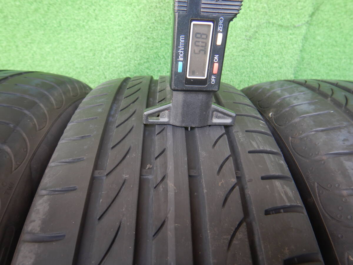 ★PIRELLI POWERGY 夏タイヤ★165/55R15 75V 残り溝:7部山(5mm以上) シワ、小キズ、片べり等あり 2022年 4本 _画像3
