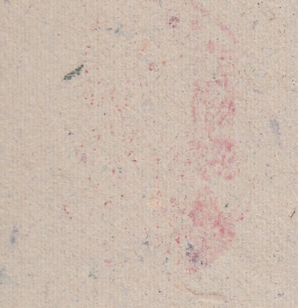 (R091)桜15銭葉書　トリプルプリント+裏写り_画像3