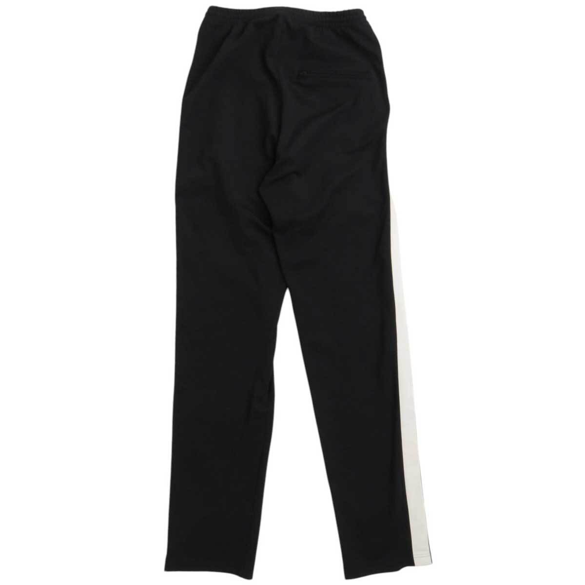 バレンシアガ ロゴ プリント サイドライン トラックパンツ レディース ブラック ホワイト BALENCIAGA 中古 【アパレル・小物】_画像2