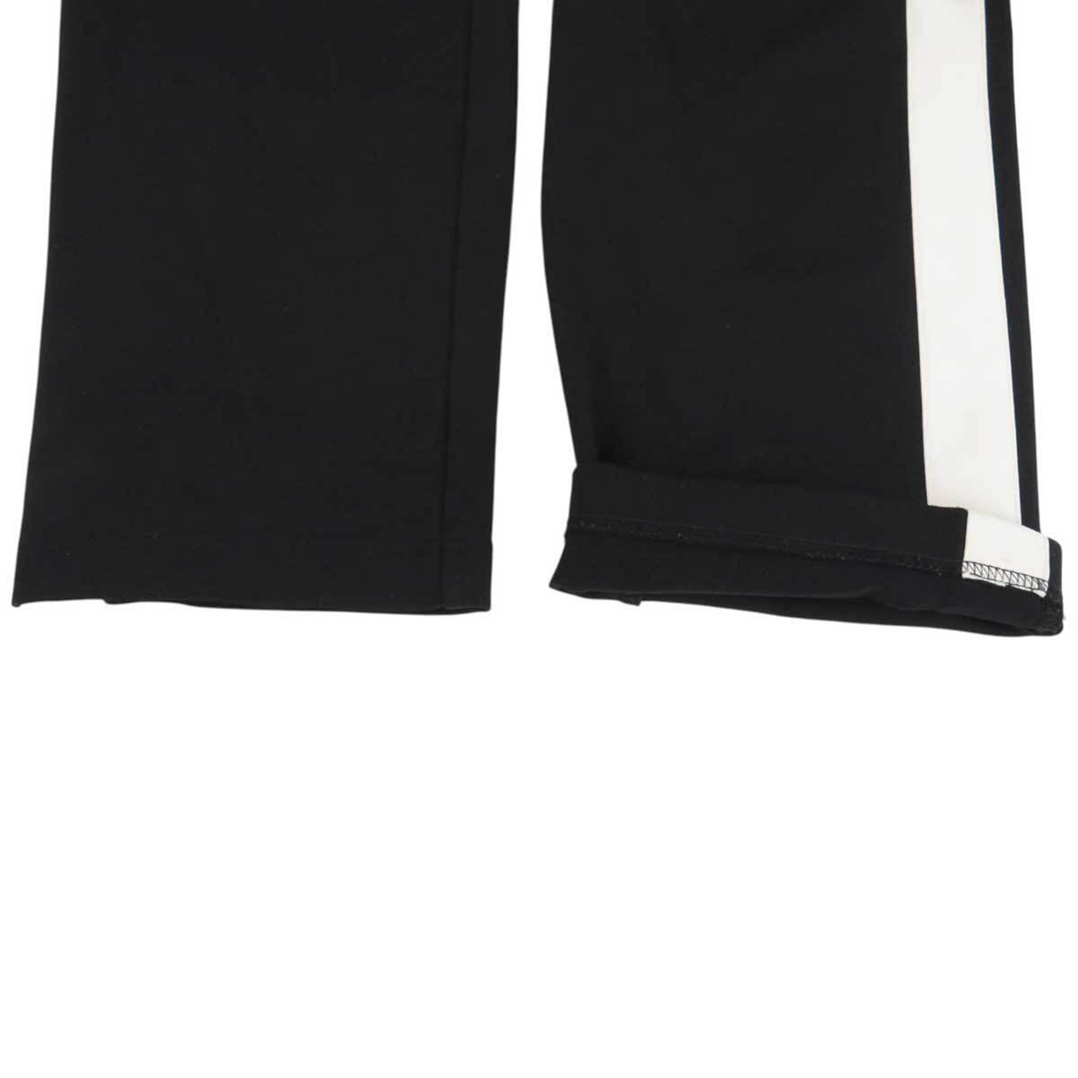 バレンシアガ ロゴ プリント サイドライン トラックパンツ レディース ブラック ホワイト BALENCIAGA 中古 【アパレル・小物】_画像6