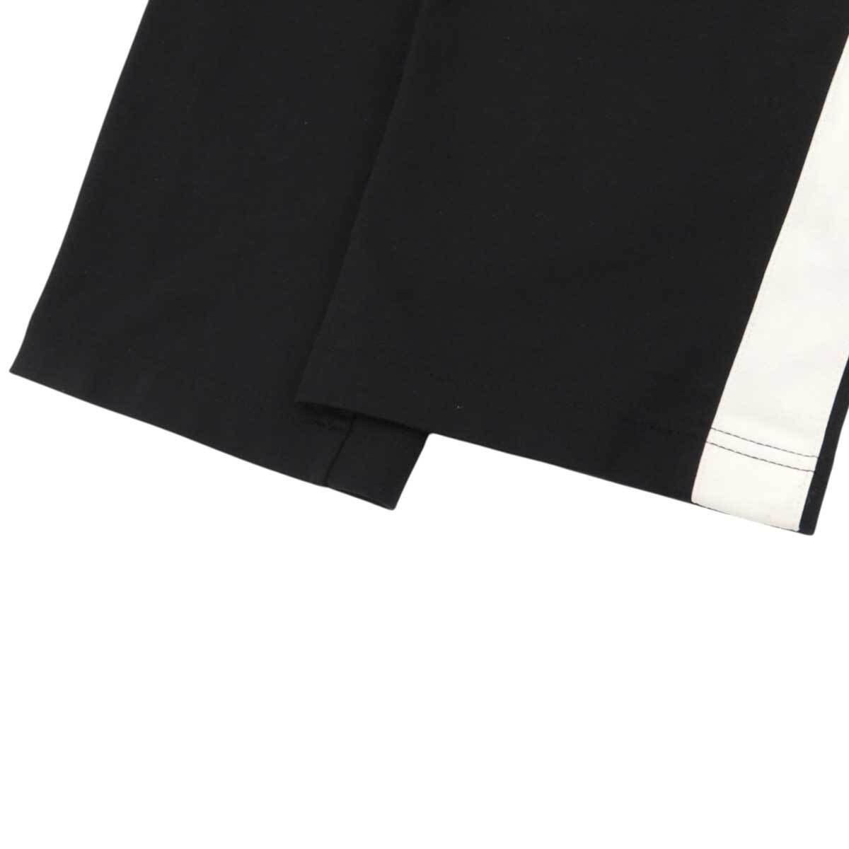 バレンシアガ ロゴ プリント サイドライン トラックパンツ レディース ブラック ホワイト BALENCIAGA 中古 【アパレル・小物】_画像7