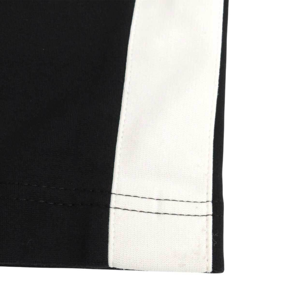 バレンシアガ ロゴ プリント サイドライン トラックパンツ レディース ブラック ホワイト BALENCIAGA 中古 【アパレル・小物】_画像8