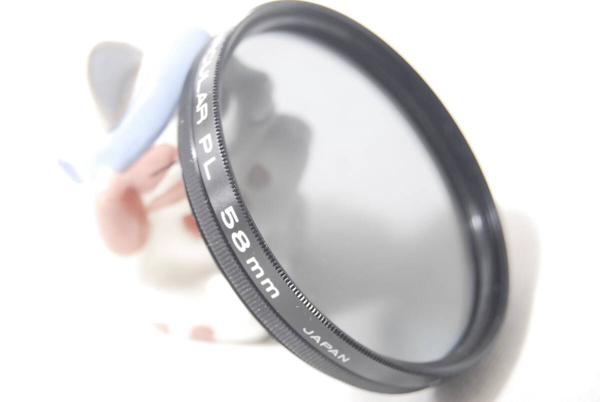 Kenko CIRCULAR PL 58mm レンズフィルター レンズ装着確認済み！ B260_画像4