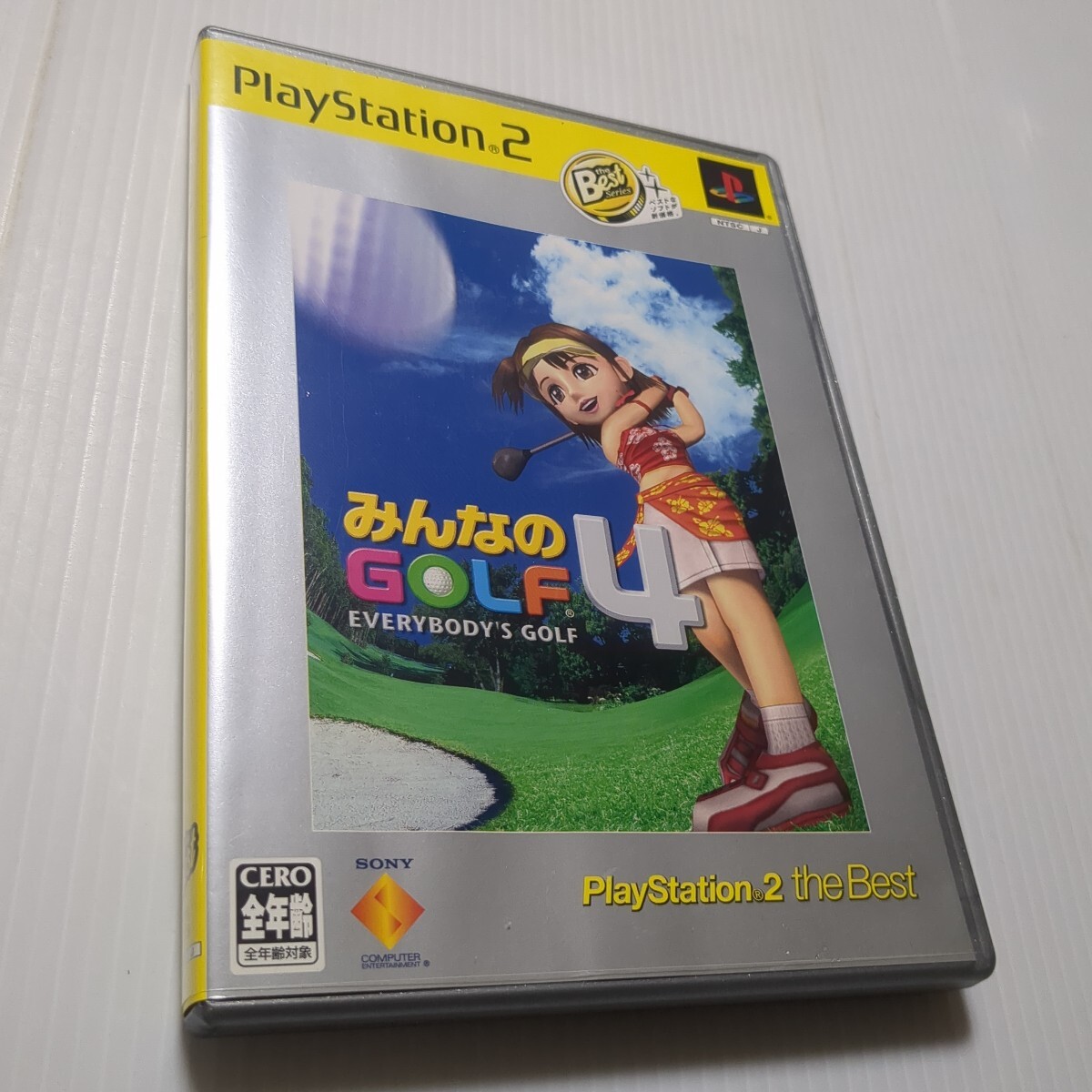 【PS2】 みんなのGOLF 4 [PlayStation 2 the Best］_画像1