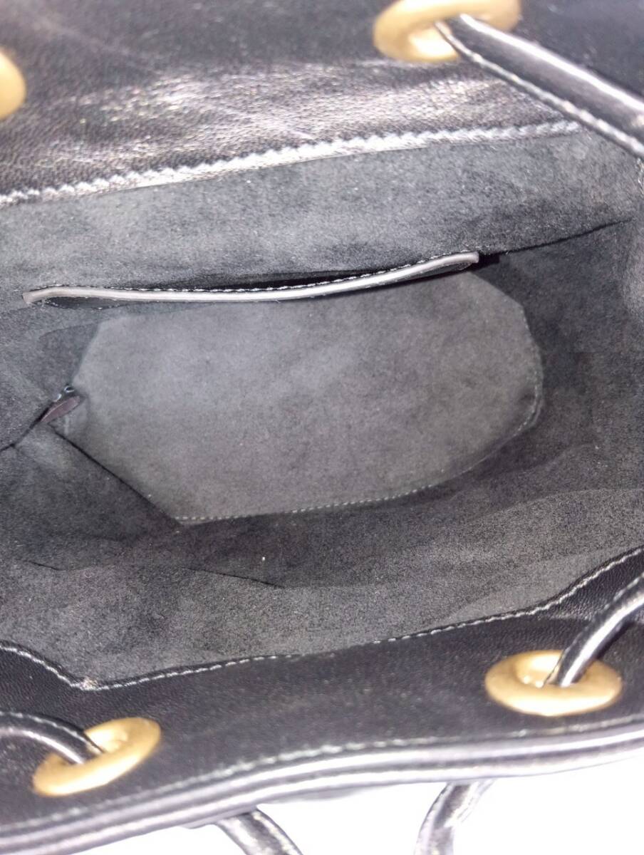 新品　未使用　GUCCI　グッチ　GGマーモント　バッグパック　リュック　ブラック_画像6