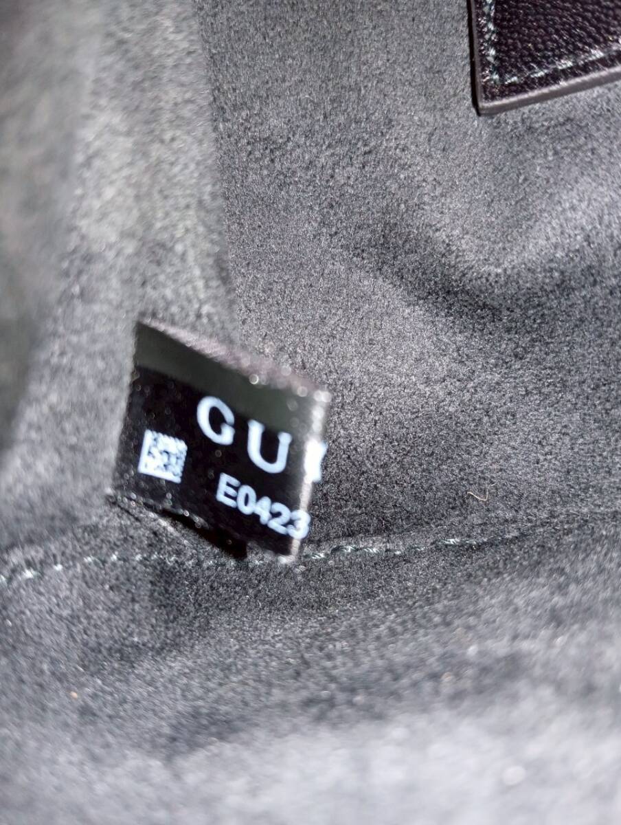 新品　未使用　GUCCI　グッチ　GGマーモント　バッグパック　リュック　ブラック_画像7