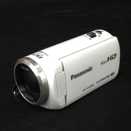 Panasonic HC-V520Mビデオカメラ動作確認済み Panasonic HC-V520Mビデオカメラ動作確認済み 動作確認OK