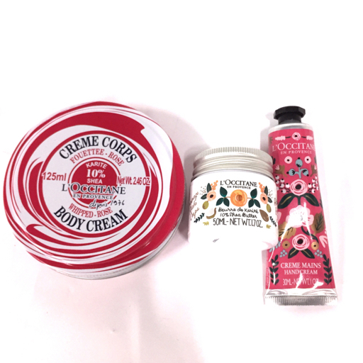 ロクシタン パレットシア ローズコンプリート 他 ハンドクリーム 等 まとめセット L'OCCITANE