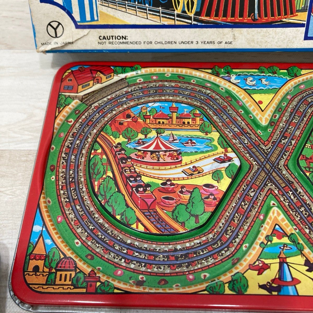 WIND-UP FAIRYLAND TRAIN SET ゼンマイ式鉄道玩具[C10055]_画像2