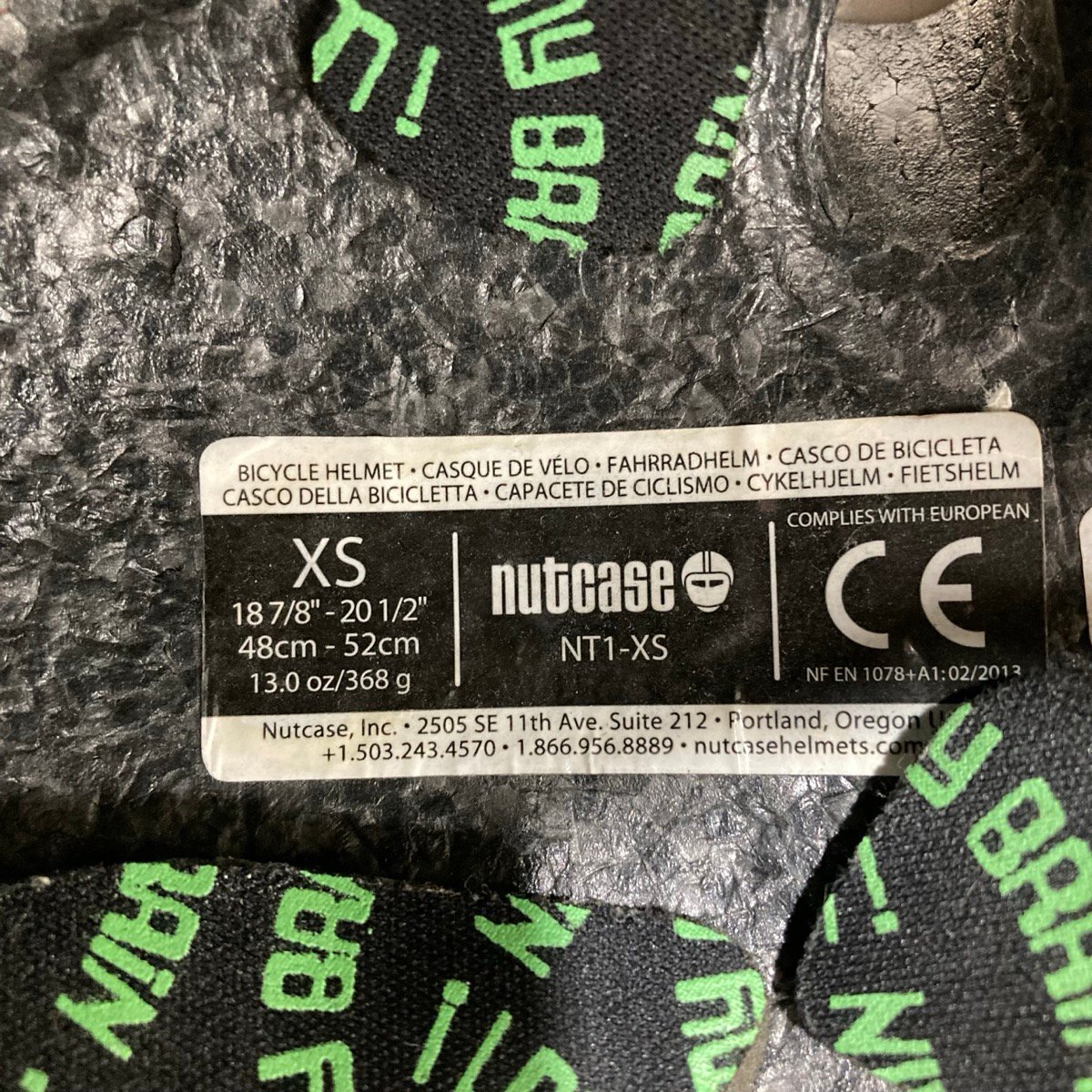 NUTCASE こども用自転車ヘルメット サイ：XS (48-52cm)[D7340]