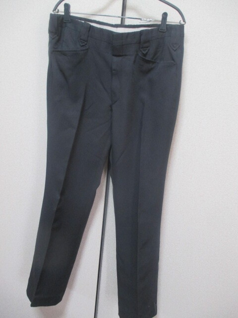  W34～相当◆Cinde◆ロング パンツ◆グレー系◆USA古着●送料無料●_画像1