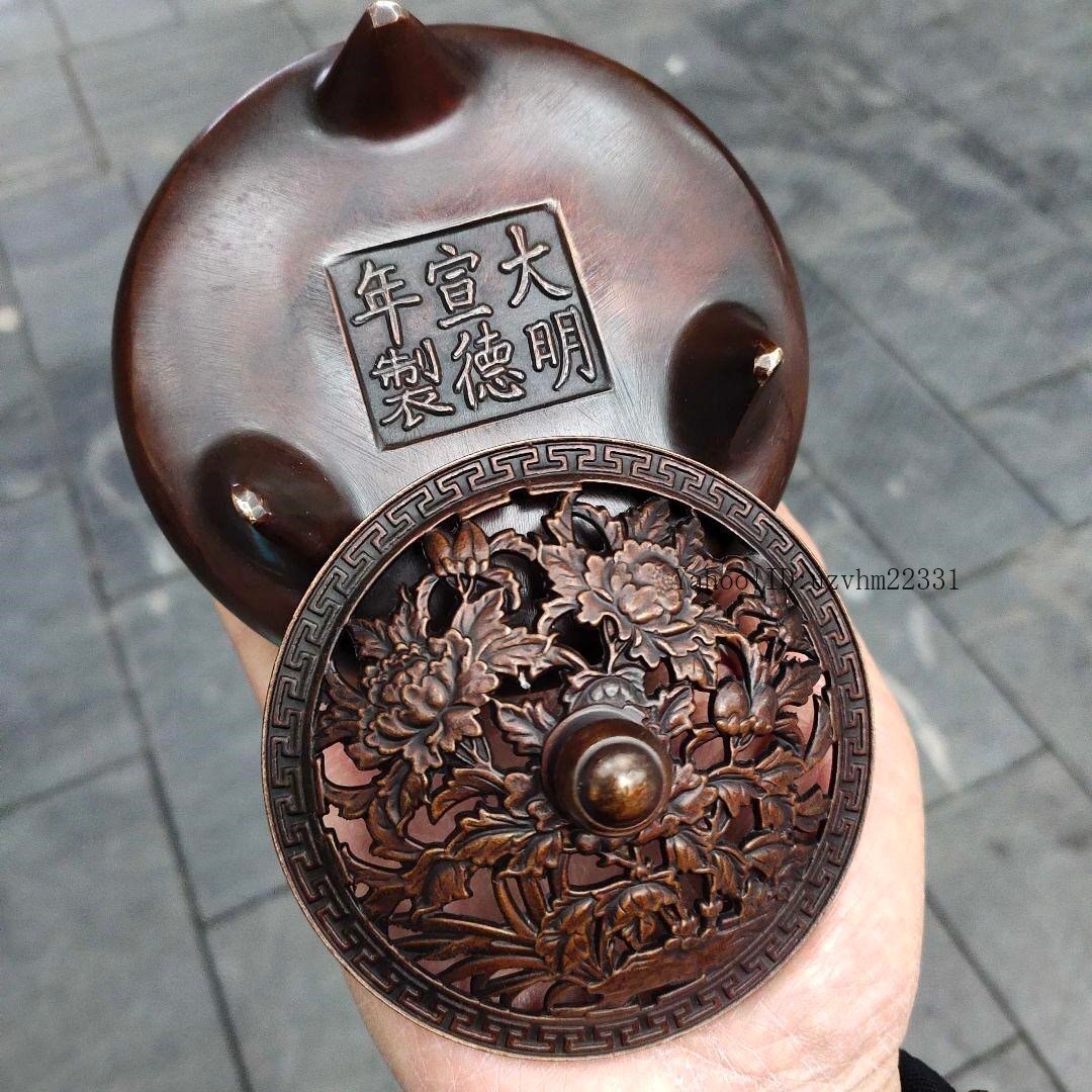 宣徳炉 銅製 工芸品 美術品 置物 宣徳炉 銅製 工芸品 美術品 置物