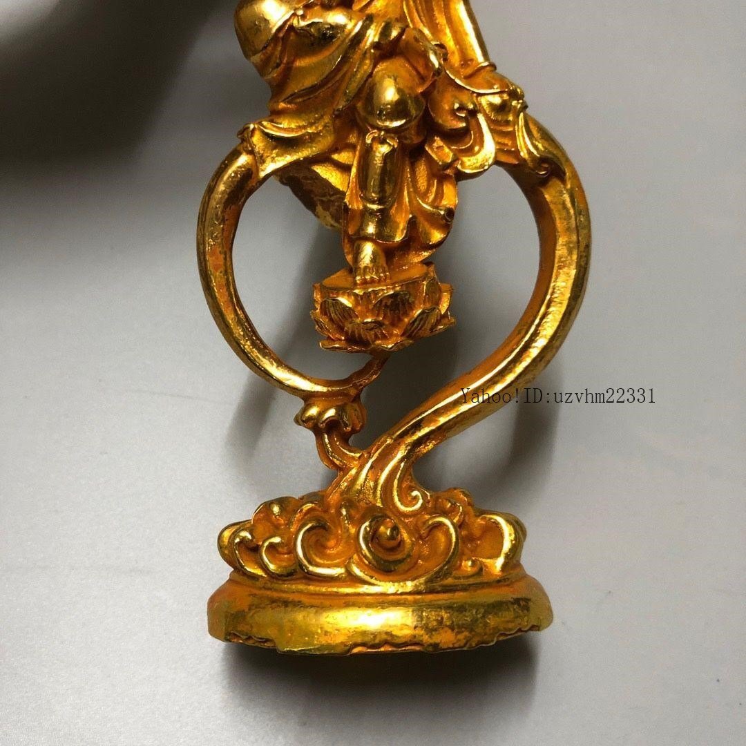 銅器 細工 自在持経観音菩薩仏像 彫刻 開運 風水 工芸品 美術品 置物 仏像 銅器 観音様 開運 風水 重厚 極細工 装飾品 工芸品 美術品 置物