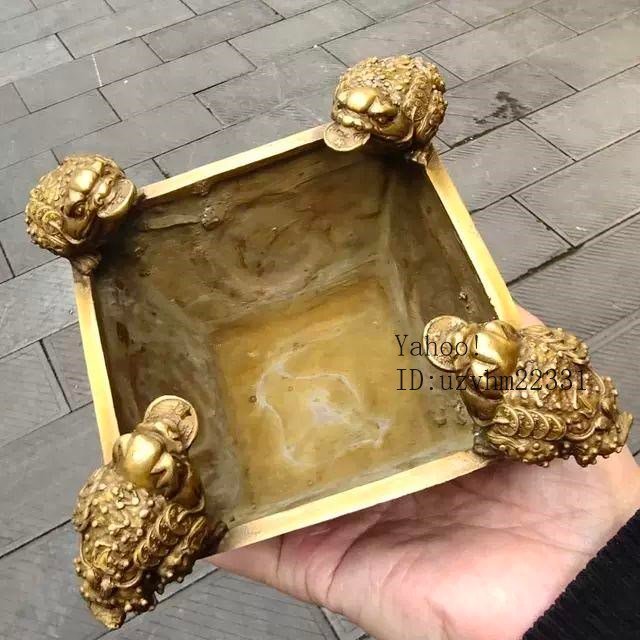 金蟾銅斗 開運 招財 装飾品 工芸品美術品 置物 金蟾銅斗 開運 招財 装飾品 工芸品美術品 置物