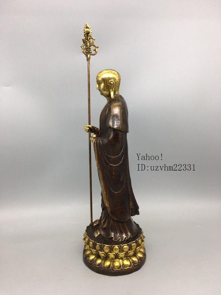 仏教美術 仏像 地蔵王仏像 小仏像 銅製 銅器 仏教美術 仏像 地蔵王仏像 小仏像 銅製 銅器