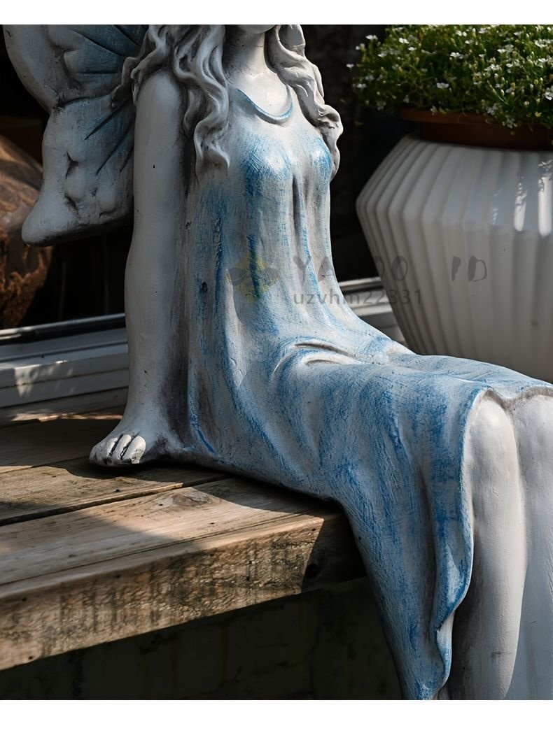 置物 オブジェ ガーデンオーナメント 屋外 インテリア 座って