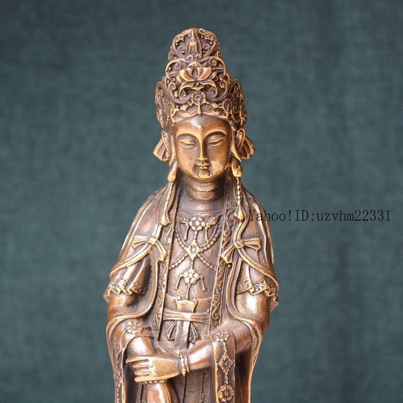 地蔵 菩薩 観音彩衣仏像 銅製 仏像 彫刻 開運 風水 置物 地蔵 菩薩 観音 銅製 仏像 彫刻 置物 開運 風水 - メルカリ