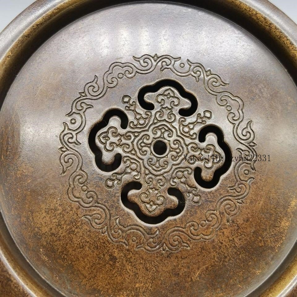 銅 細工 厚重 茶洗 茶道具 工芸品 美術品 置物 銅 細工 厚重 茶洗 茶道具 工芸品 美術品 置物