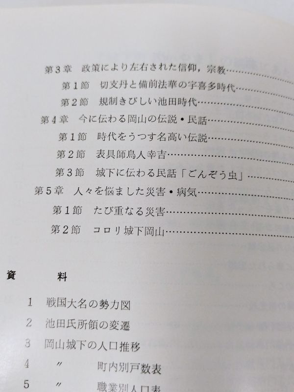 378-D7/城下町おかやま 岡山開府四百年記念誌/岡山市/昭和49年_画像4