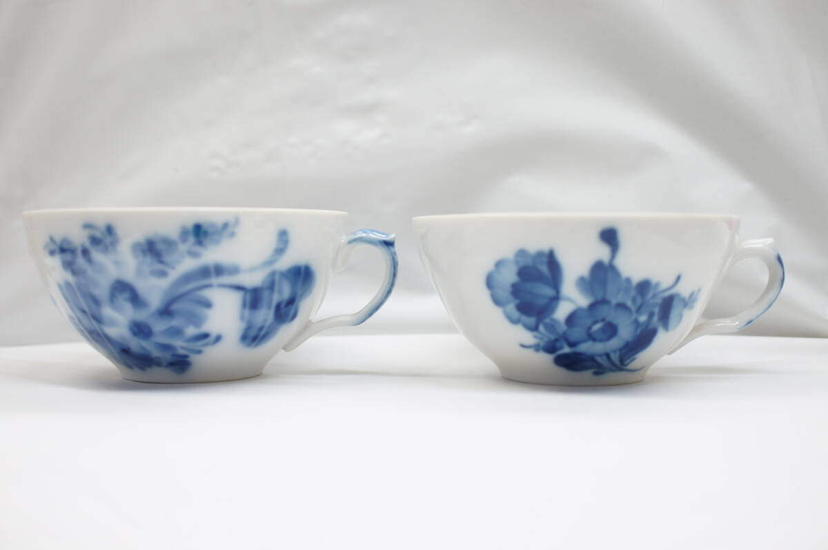 極美品◇ロイヤルコペンハーゲン ブルーフラワー カップ 2個まとめ ROYAL COPENHAGEN_画像1