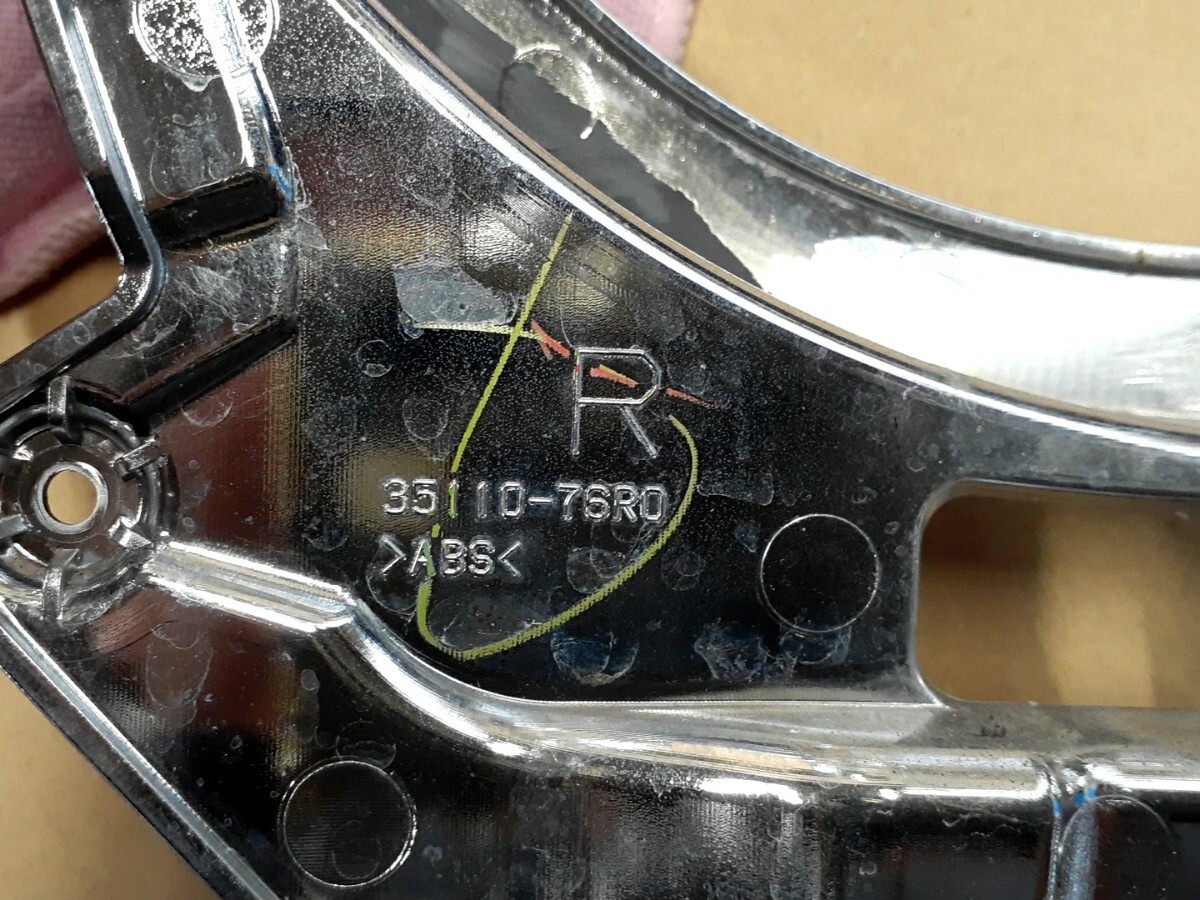 MN71S クロスビー 右ヘッドライト ハロゲン KOITO 100-5938J メッキ枠 35110-76R0 ヘッドランプリム スズキ 35120-76R00 35110-76R00_画像8