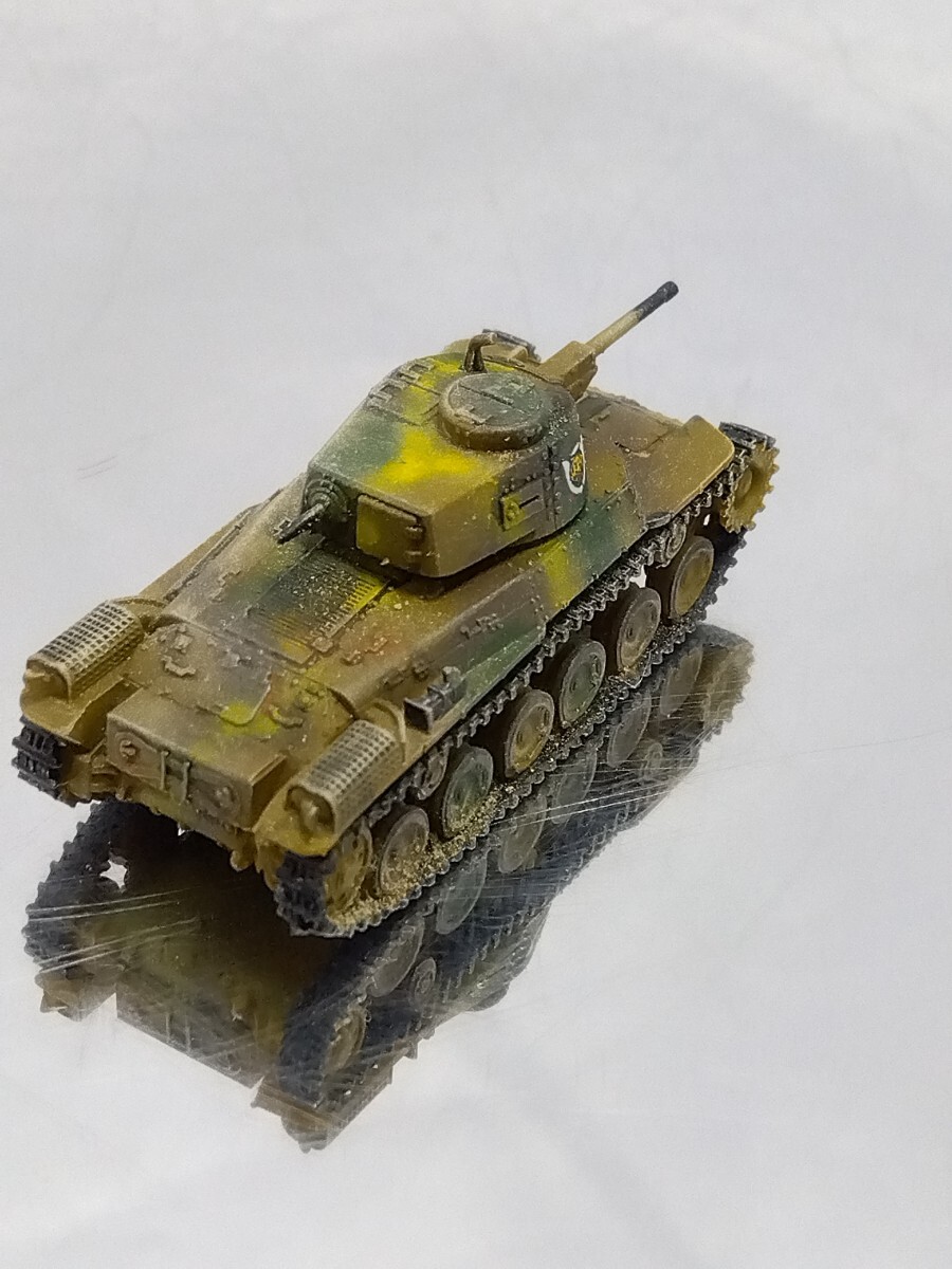 1/144 97式中戦車チハ新型砲塔 レジンキット完成品 ワールドタンクミュージアム エフトイズ WKC WTM_画像4