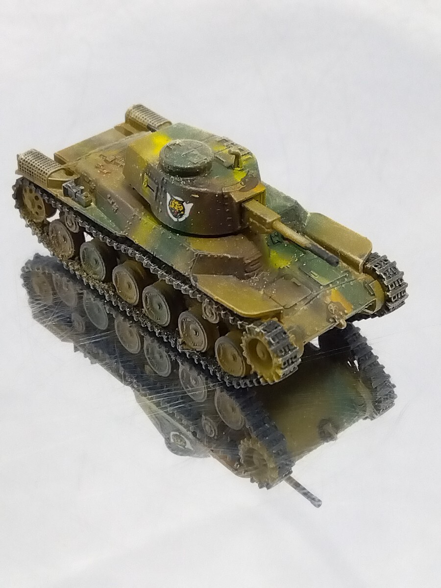 1/144 97式中戦車チハ新型砲塔 レジンキット完成品 ワールドタンクミュージアム エフトイズ WKC WTM_画像5