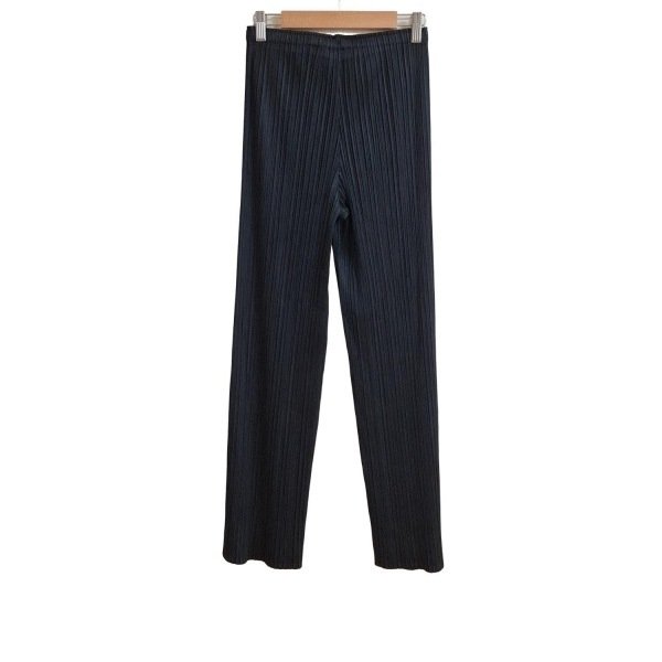 PLEATS PLEASE パンツ　黒　サイズ2 PLEATS PLEASE パンツ 黒 サイズ2 PLEATS PLEASE ISSEY MIYAKE
