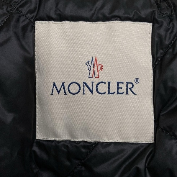 モンクレール MONCLER ダウンコート サイズ1 S G20931C00032 595A2 CAPRIER ダウン 黒 レディース 長袖/ジップアップ/秋/冬 コート_画像3
