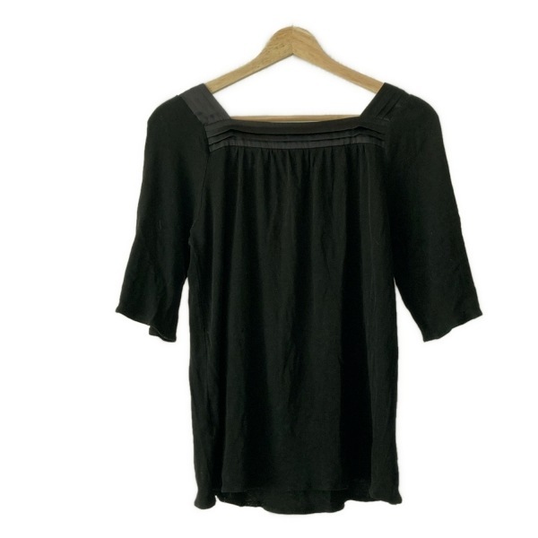  Vivienne Tam VIVIENNE TAM трикотаж с коротким рукавом размер 0 XS - чёрный × бордо × мульти- женский вышивка / цветок ( цветок ) tops 