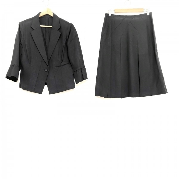 レリアン Leilian スカートスーツ - ダークグレー レディース レディーススーツ_画像1