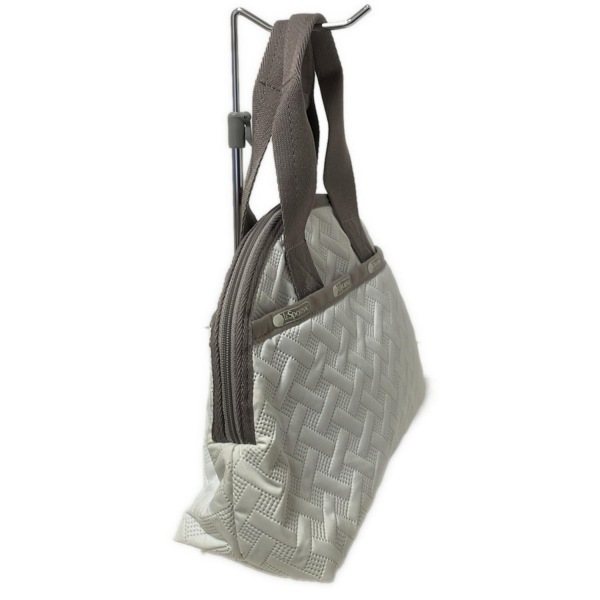 レスポートサック LESPORTSAC ハンドバッグ - 白×ベージュ バッグ