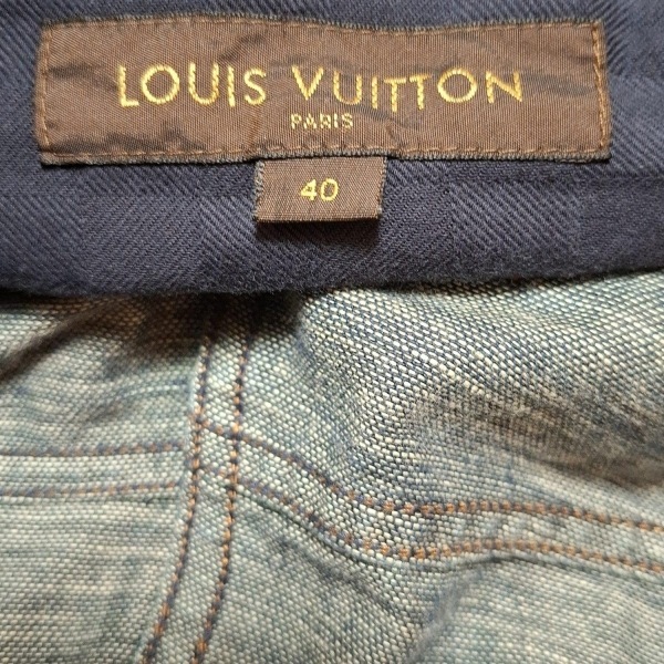 ルイヴィトン LOUIS VUITTON ジーンズ/デニムパンツ サイズ40 S RM112M MTDP09DBJ - ダークネイビー メンズ フルレングス ボトムス