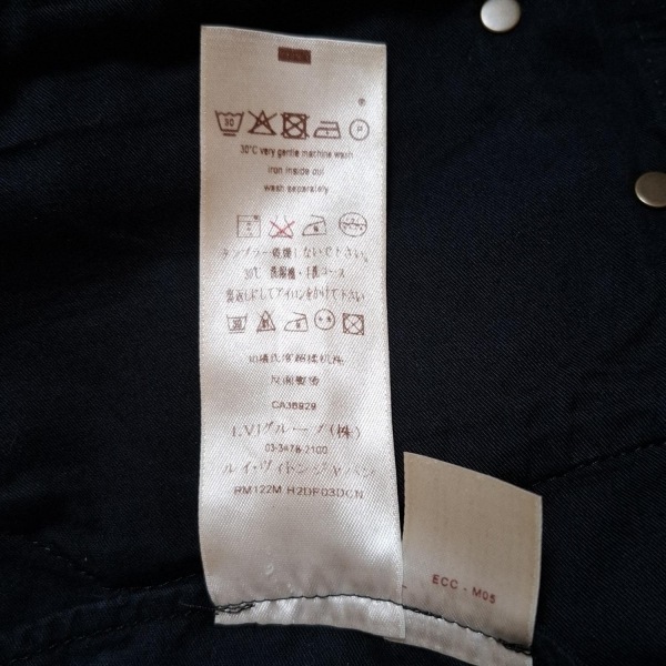 ルイヴィトン LOUIS VUITTON ジーンズ/デニムパンツ サイズUSA30 RM122M H2DP03DCN - 黒 メンズ フルレングス ボトムス