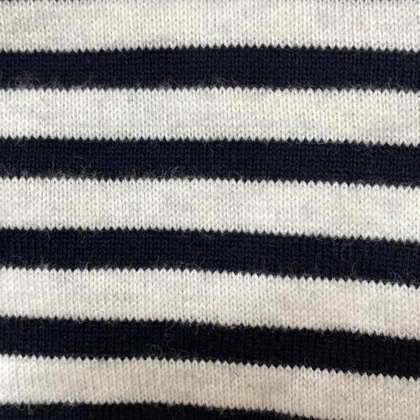 ギャルリーヴィー GALERIE VIE パーカー サイズS - 黒×白 レディース 長袖/ボーダー トップス_画像6