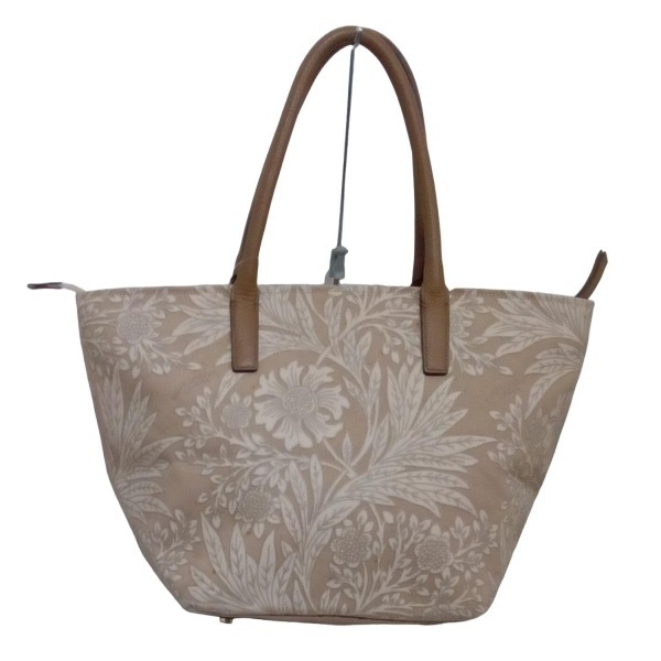 マッキントッシュロンドン MACKINTOSH LONDON ハンドバッグ - レザー ベージュ×ライトブラウン 花柄 バッグ_画像3